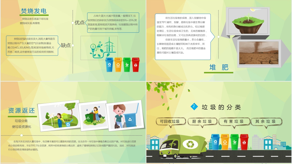 垃圾分类全民行动日宣传PPT课件 垃圾分类全民行动日宣传PPT课件