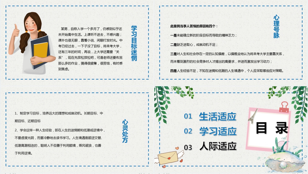 新生开学前心理疏导PPT课件 新生开学前心理疏导PPT课件
