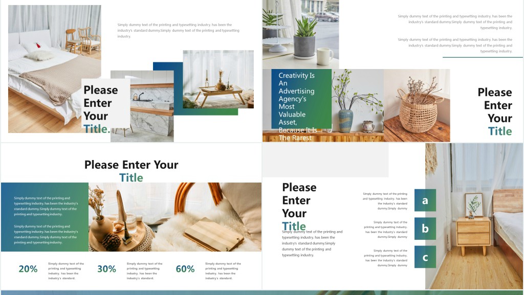 欧美风简约产品展示介绍PPT模板