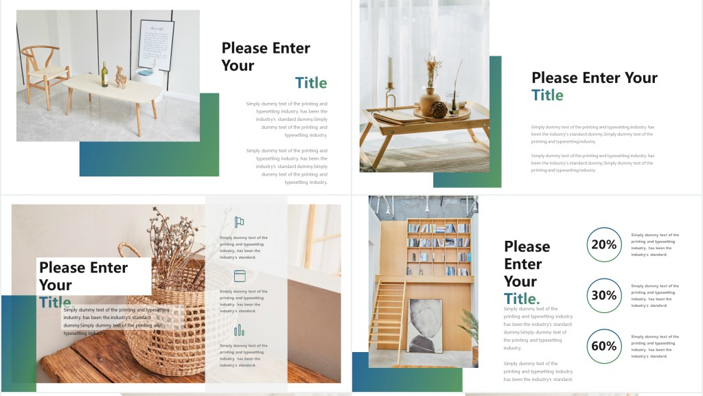 欧美风简约产品展示介绍PPT模板