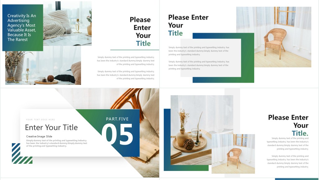 欧美风简约产品展示介绍PPT模板