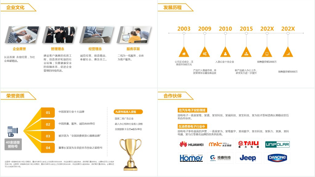 公司软件产品介绍PPT模板 公司软件产品介绍PPT模板