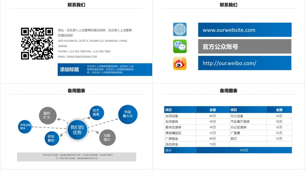 中小型企业产品介绍宣传PPT模板 中小型企业产品介绍宣传PPT模板