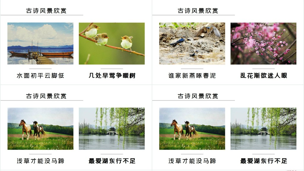 钱塘湖春行白居易ppt课件免费下载 钱塘湖春行白居易ppt课件免费下载