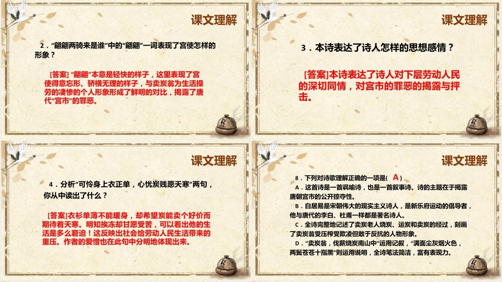 唐诗两首卖炭翁PPT课件 唐诗两首卖炭翁PPT课件