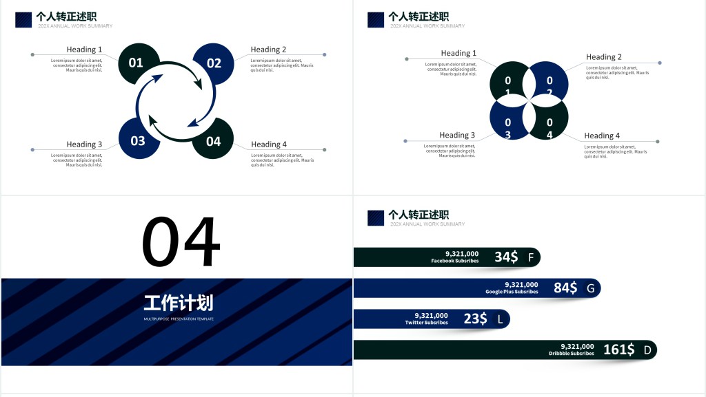 行政人资试用期员工转正总结PPT模板 行政人资试用期员工转正总结PPT模板