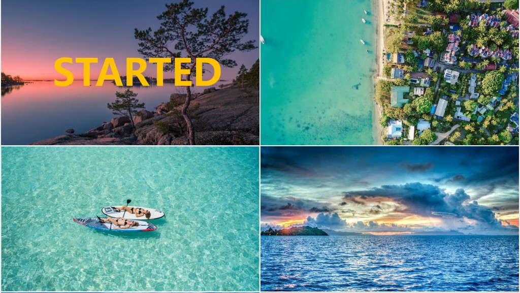 城市旅游宣传图册快闪PPT模板