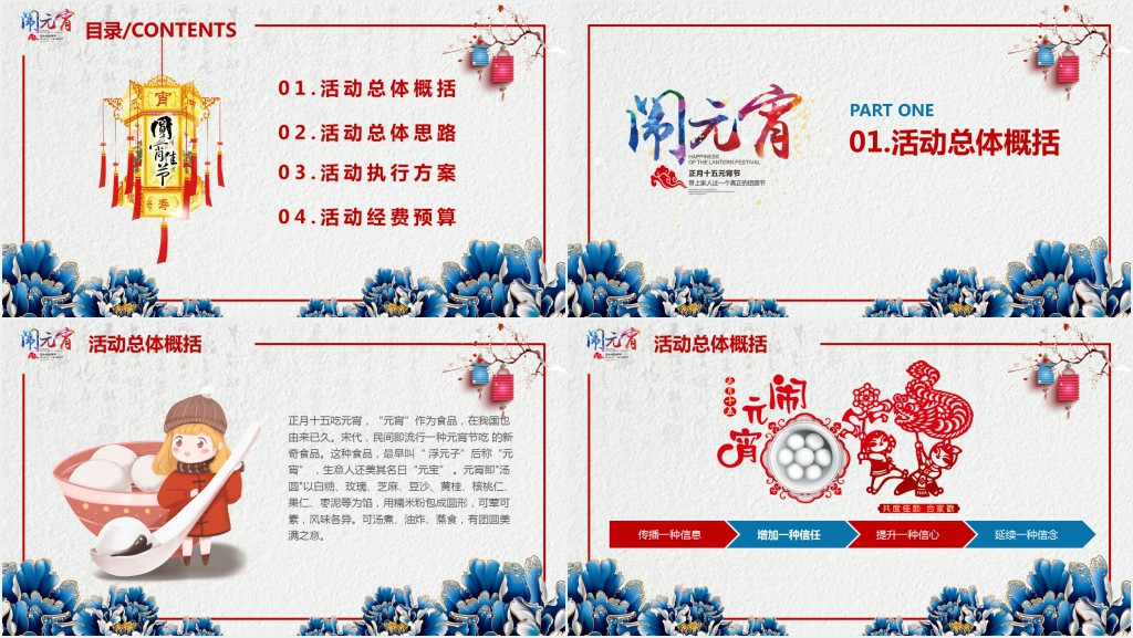 景区元宵节活动策划PPT模板 景区元宵节活动策划PPT模板