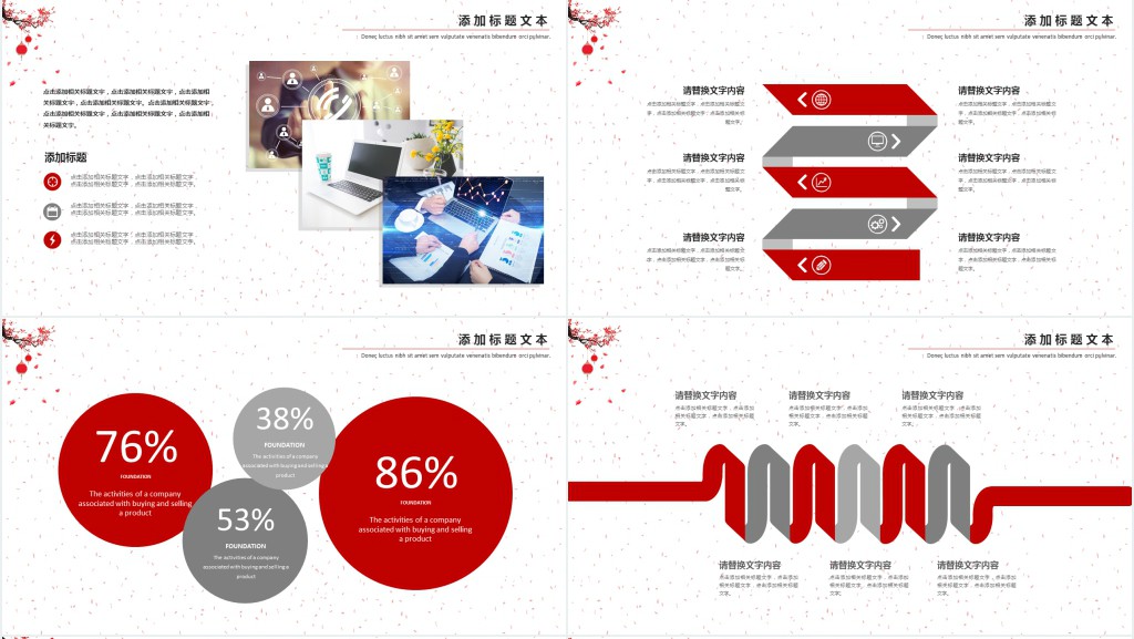 电子商务科新年工作计划PPT模板