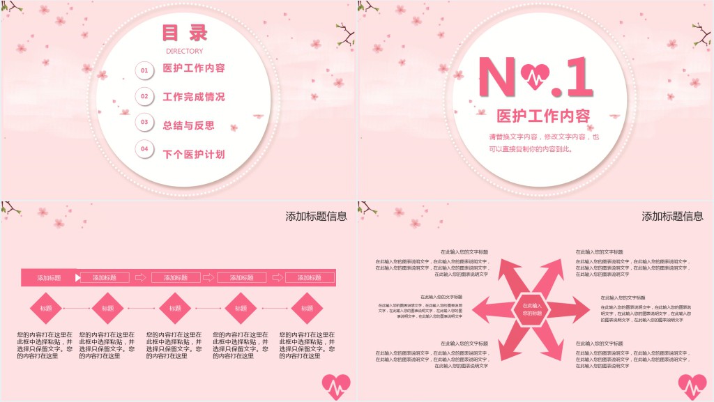 产科护长个人述职报告PPT模板 产科护长个人述职报告PPT模板