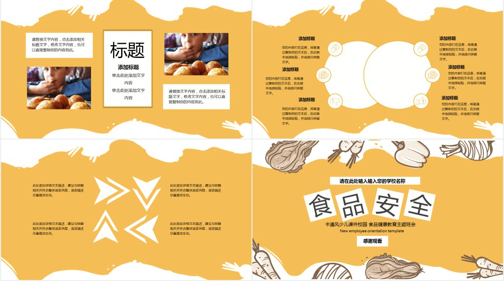 学校食堂食品安全教育培训PPT 学校食堂食品安全教育培训PPT