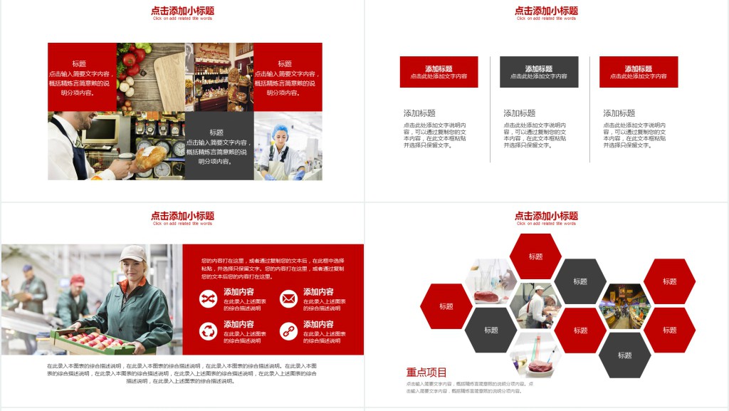 食品安全检查月报告ppt模板