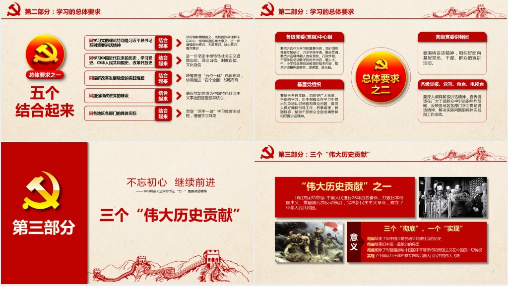 党政风党中央治国理政《不忘初心继续前进》PPT党课 党政风党中央治国理政《不忘初心继续前进》PPT党课