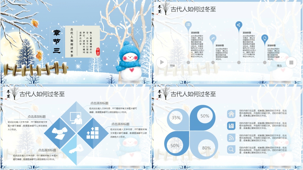 高中冬至传统文化主题班会宣讲PPT模板 高中冬至传统文化主题班会宣讲PPT模板