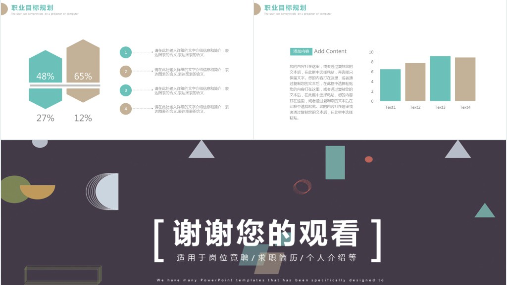 策划总监助理个人简历介绍PPT模板 策划总监助理个人简历介绍PPT模板