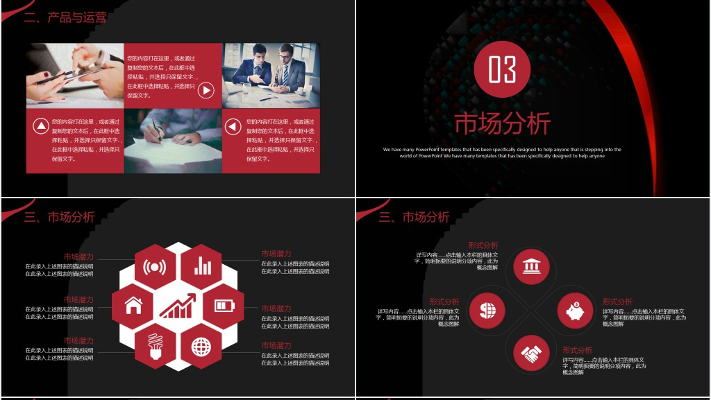 国际投资助理年终述职报告PPT模板