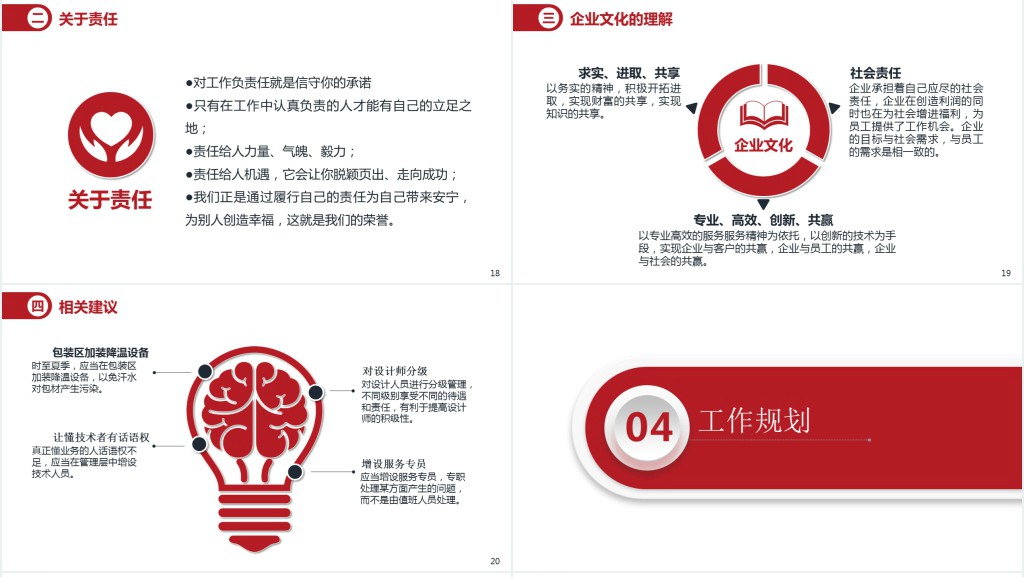 公司员工转正述职报告PPT模板 公司员工转正述职报告PPT模板