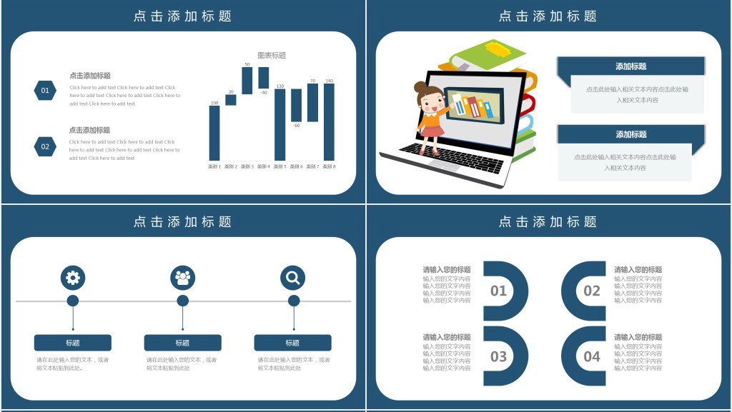儿童行为心理学培训通用PPT模板