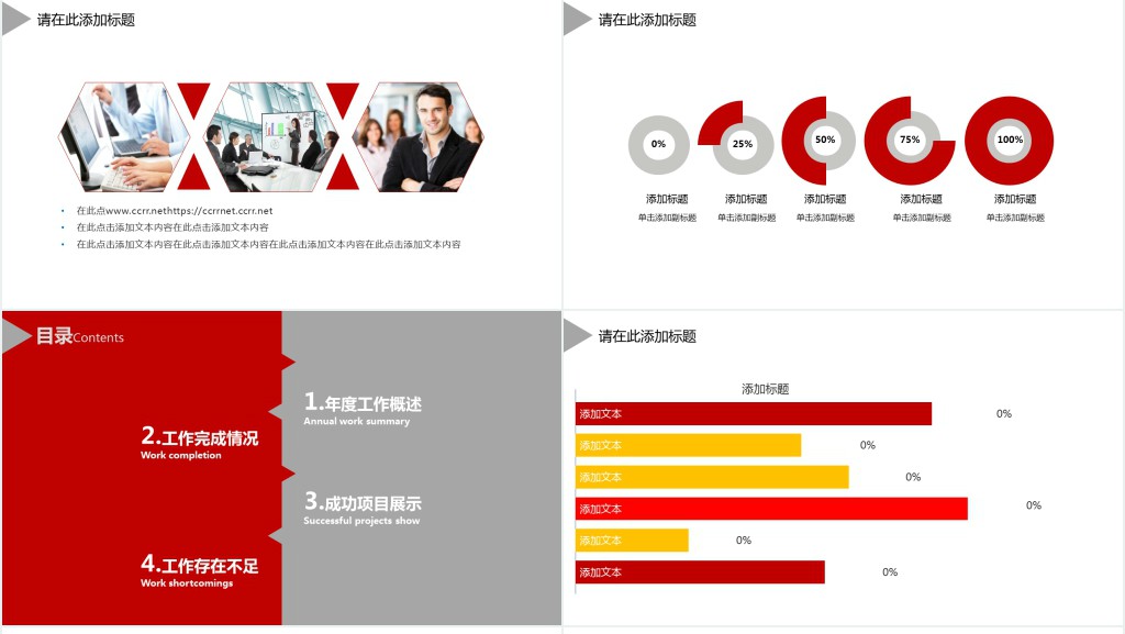 财务审计工作年终总结PPT模板 财务审计工作年终总结PPT模板