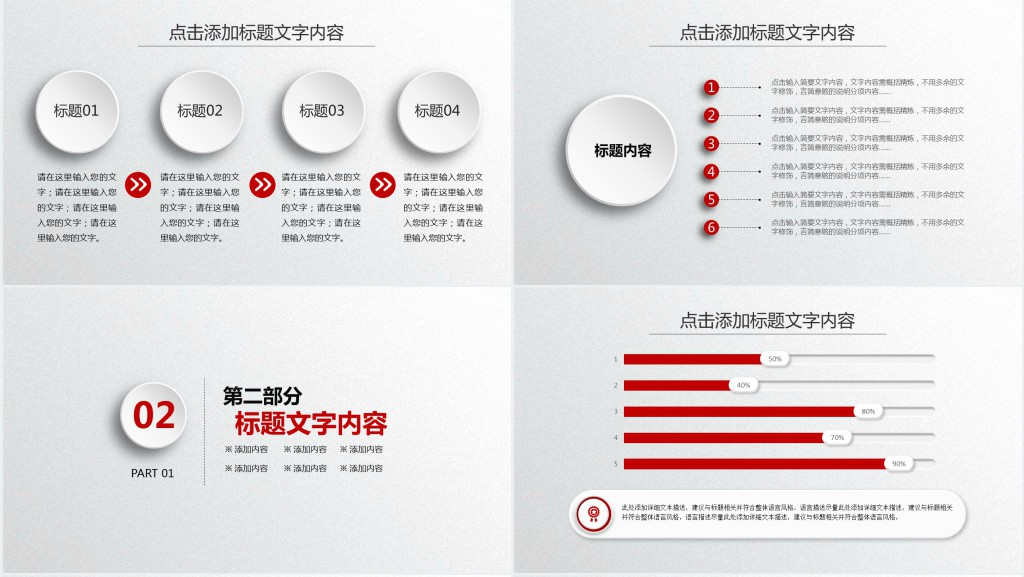 实验室主管年终总结PPT模板