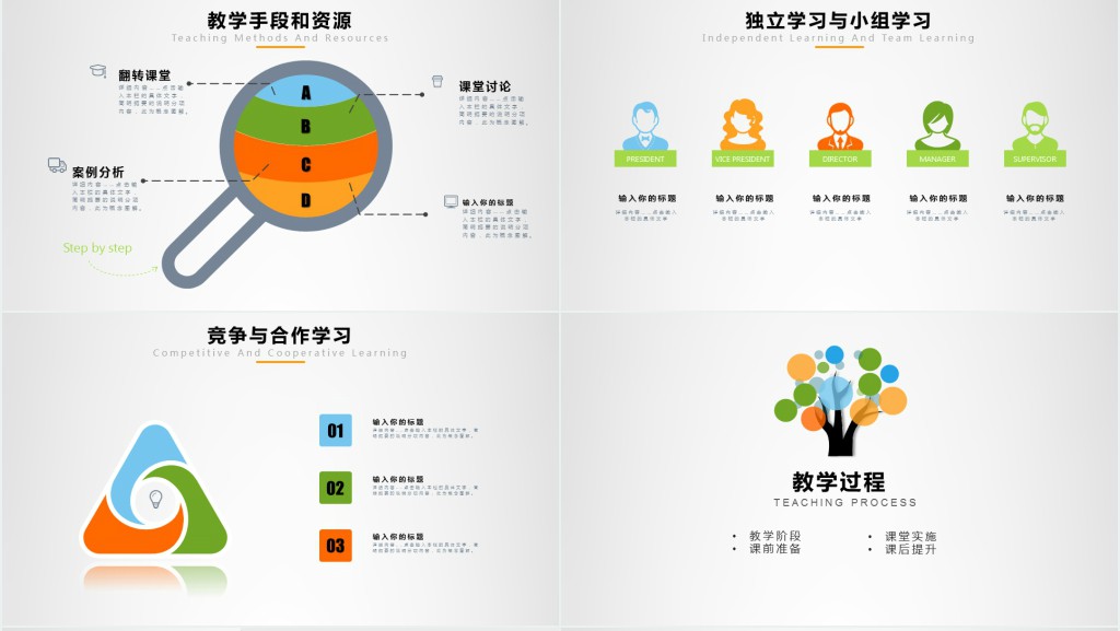 坚持以学生为本的教育教学分析PPT模板 坚持以学生为本的教育教学分析PPT模板