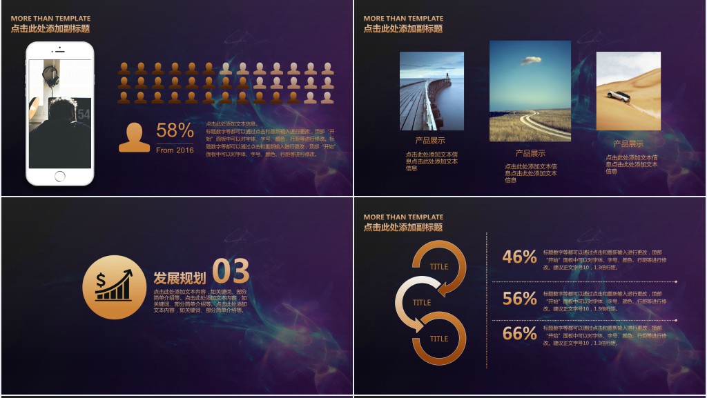 黑色简约商业项目计划书PPT模板 黑色简约商业项目计划书PPT模板
