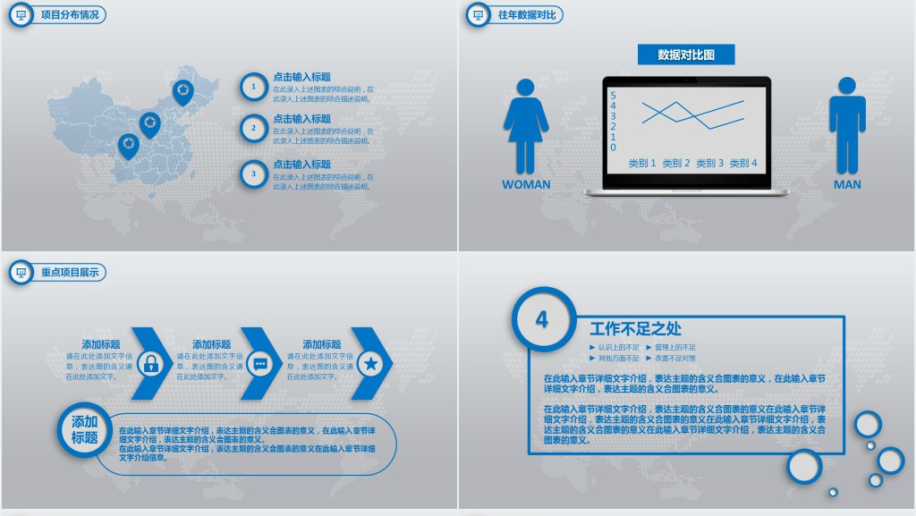 科技研究项目年终总结PPT模板 科技研究项目年终总结PPT模板