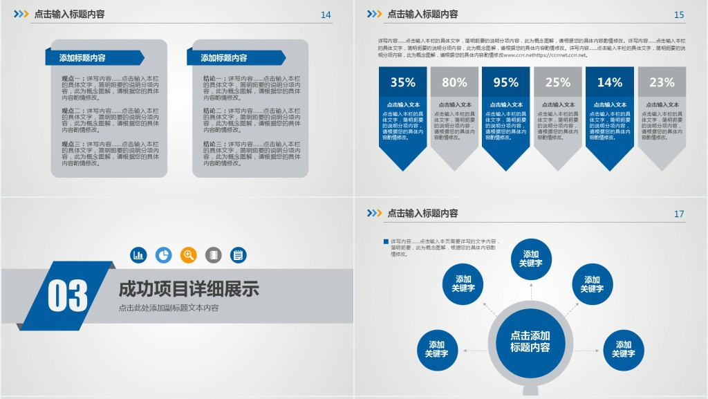pm个人年终述职报告PPT模板