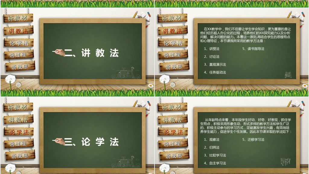 实验活动说课PPT模板 实验活动说课PPT模板