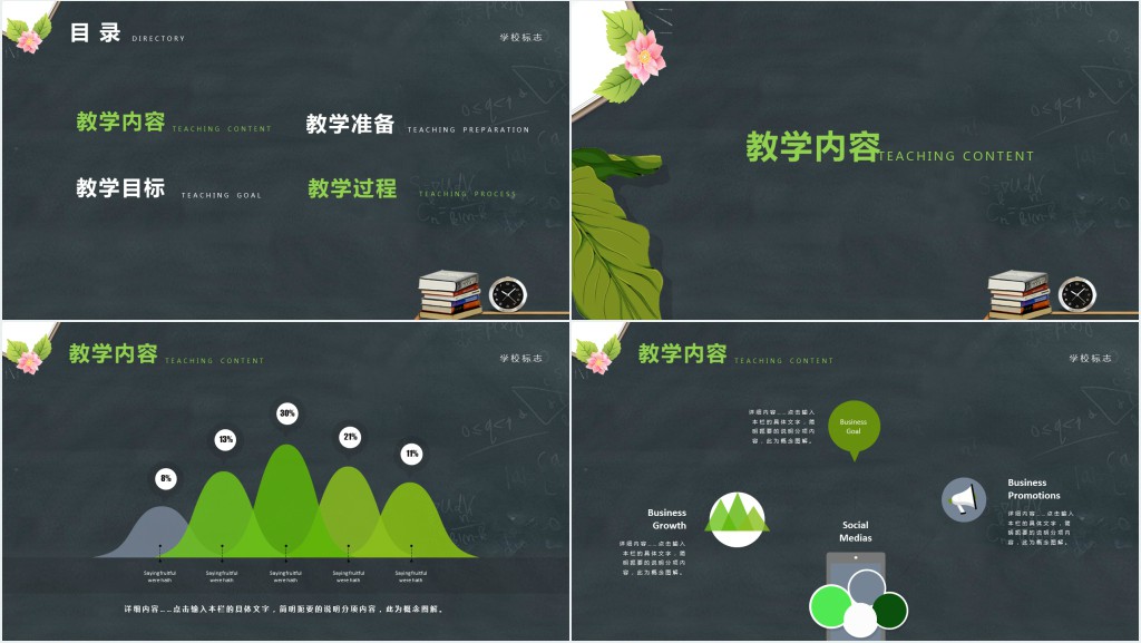精美信息化教学设计说课ppt模板 精美信息化教学设计说课ppt模板
