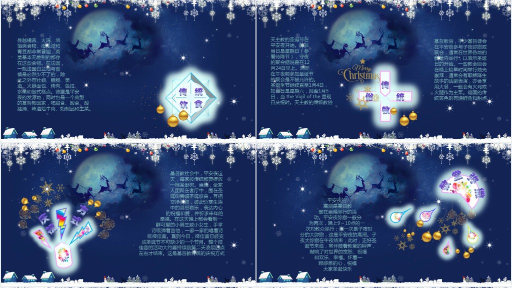 带介绍平安夜的活动策划PPT方案 带介绍平安夜的活动策划PPT方案