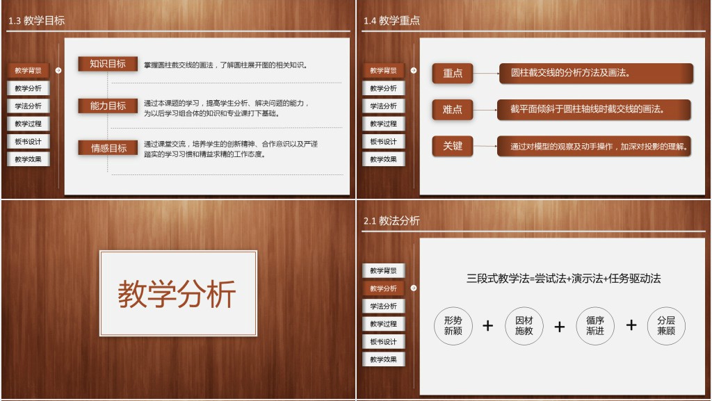 通用技术实验教学说课PPT模板 通用技术实验教学说课PPT模板