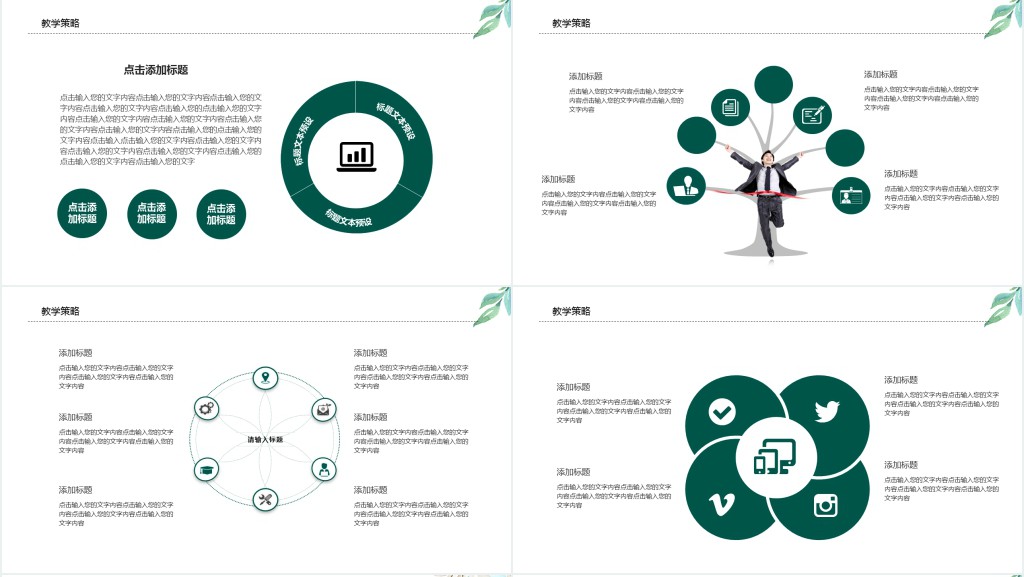 一体化教学说课模板PPT 一体化教学说课模板PPT