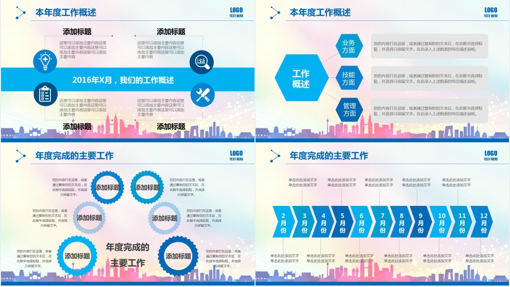 战略规划工作年终总结PPT模板 战略规划工作年终总结PPT模板