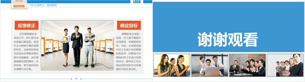 职业生涯规划培训课程内容PPT模板