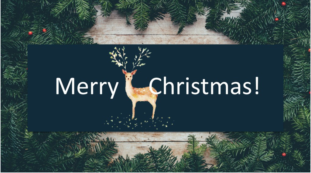 圣诞节创意介绍PPT模板