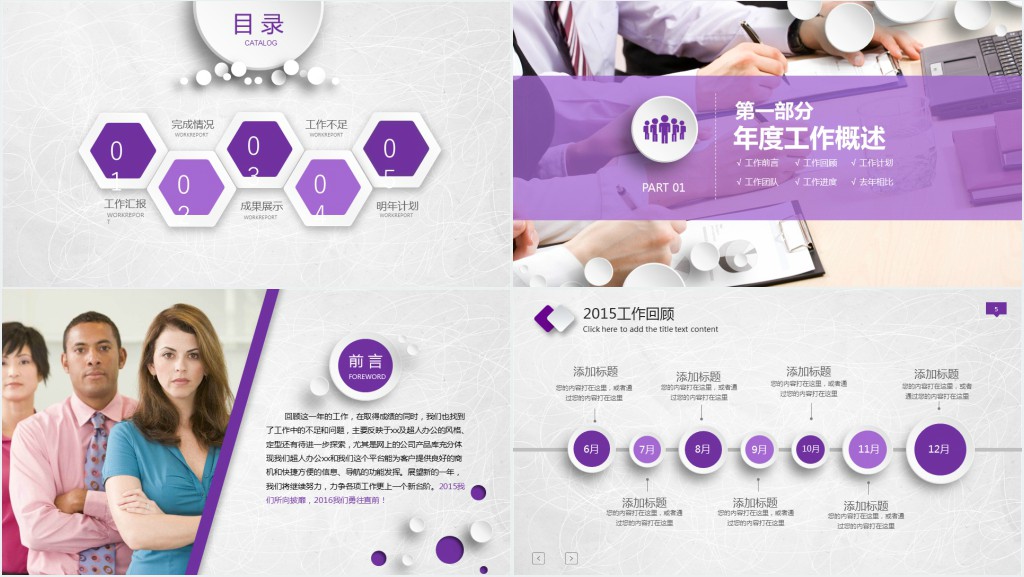 销售部年底工作总结报告PPT模板 销售部年底工作总结报告PPT模板