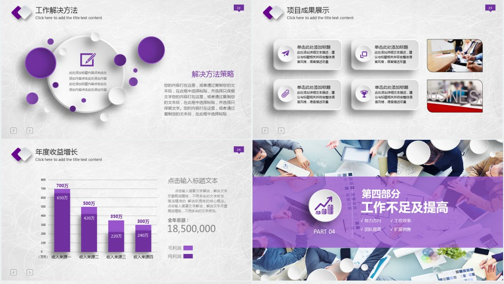 销售部年底工作总结报告PPT模板 销售部年底工作总结报告PPT模板