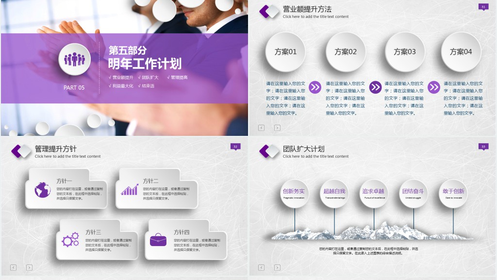 销售部年底工作总结报告PPT模板 销售部年底工作总结报告PPT模板