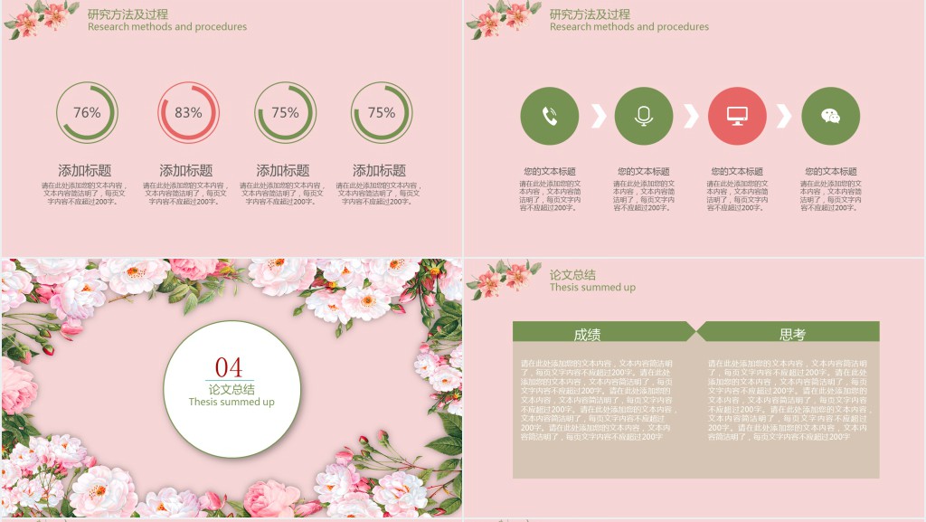 西南林业大学毕业答辩PPT模板 西南林业大学毕业答辩PPT模板