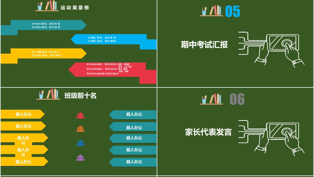 初三期中家长会资料PPT模板 初三期中家长会资料PPT模板