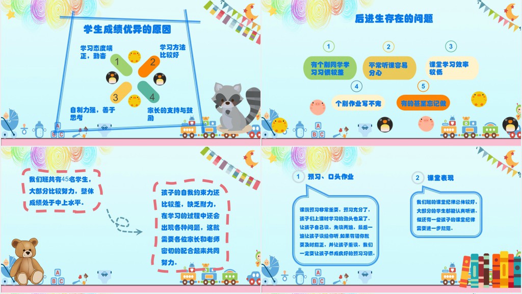 小学二年级数学期中家长会材料PPT模板 小学二年级数学期中家长会材料PPT模板