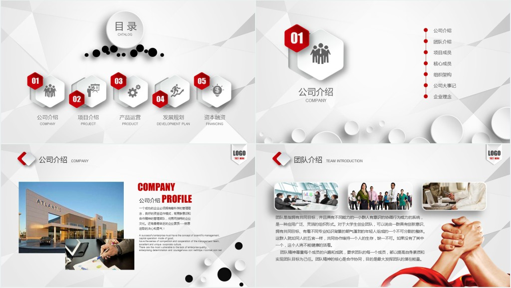 白色微粒体创业融资计划书PPT模板 白色微粒体创业融资计划书PPT模板