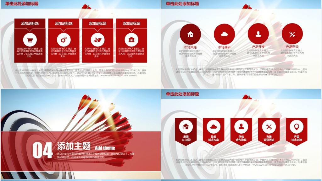 业绩结果分析报告PPT模板