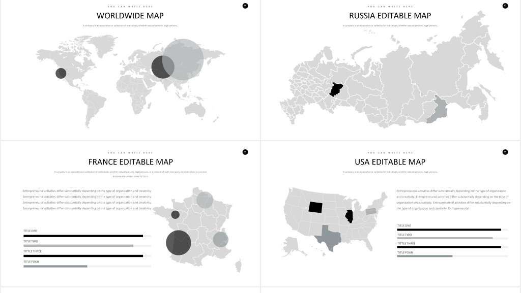 美国公司企业介绍英文介绍ppt模板