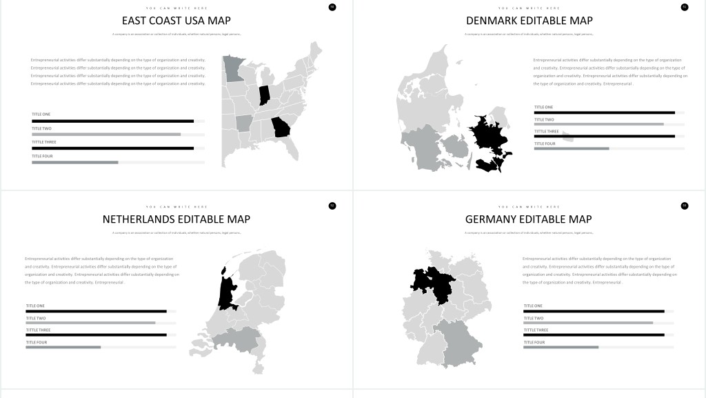 美国公司企业介绍英文介绍ppt模板