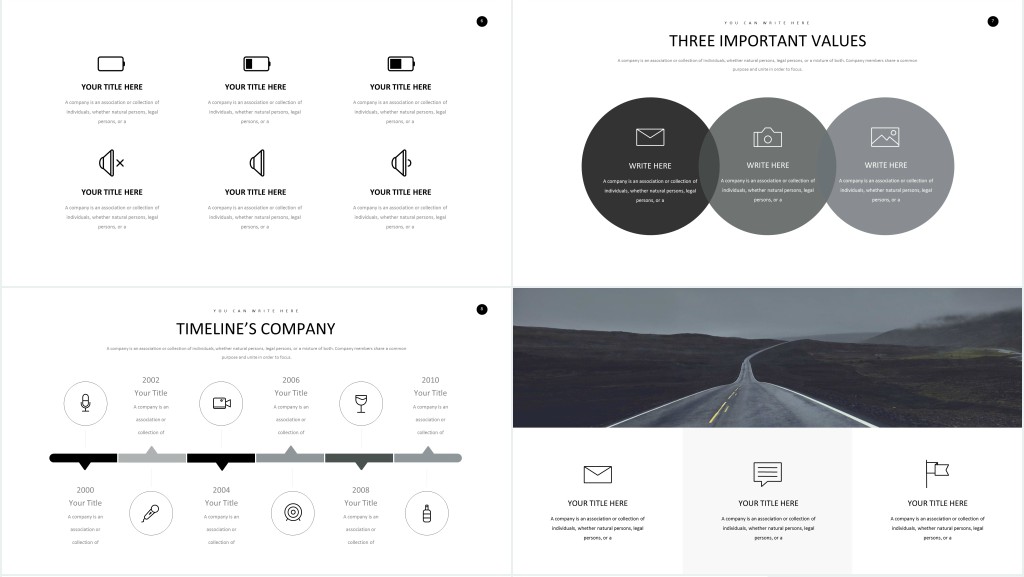 美国公司企业介绍英文介绍ppt模板