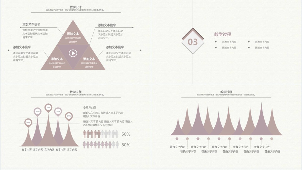 儿童水墨画教学设计PPT模板