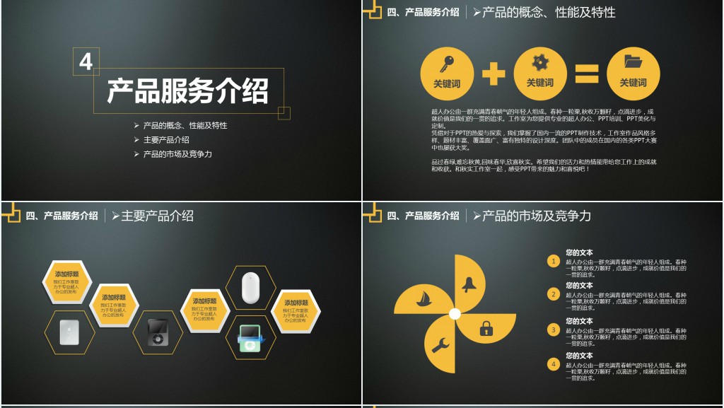 优秀项目商业计划书ppt模板 优秀项目商业计划书ppt模板