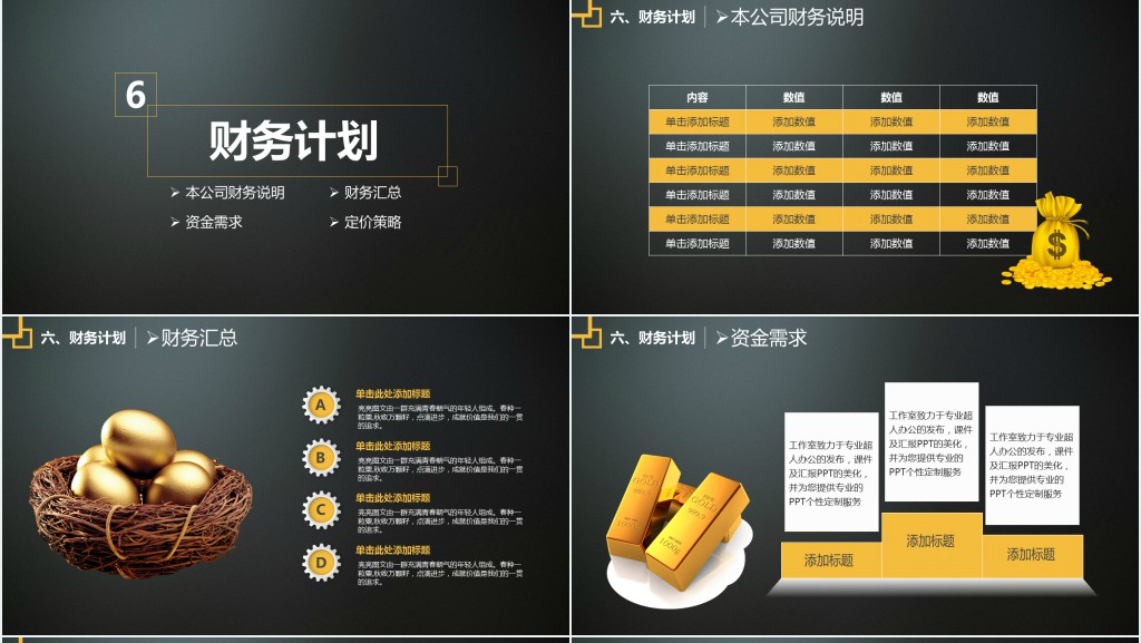 优秀项目商业计划书ppt模板 优秀项目商业计划书ppt模板